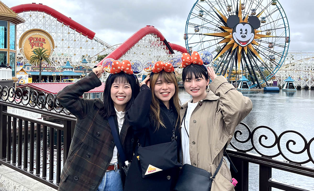 カリフォルニア ディズニーランド・リゾートにて