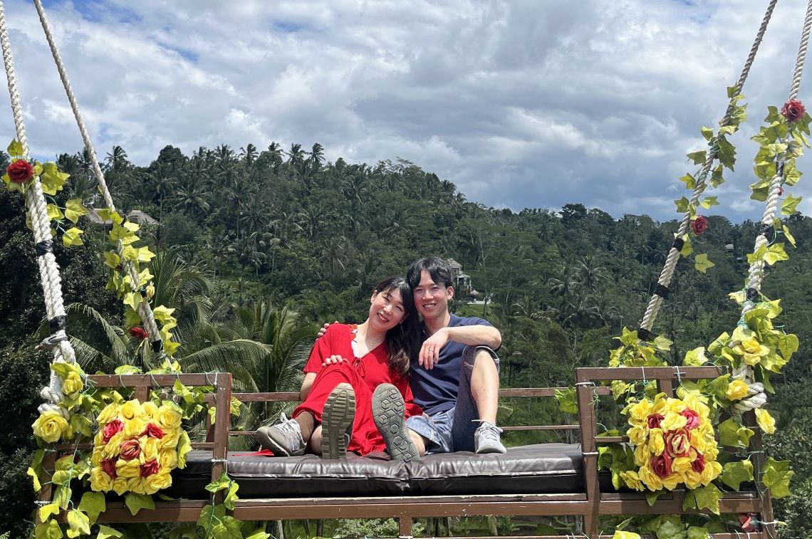 ハッピーバリスイングにて記念撮影