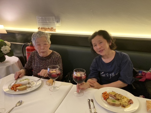 レストラン「MESA」でランチ