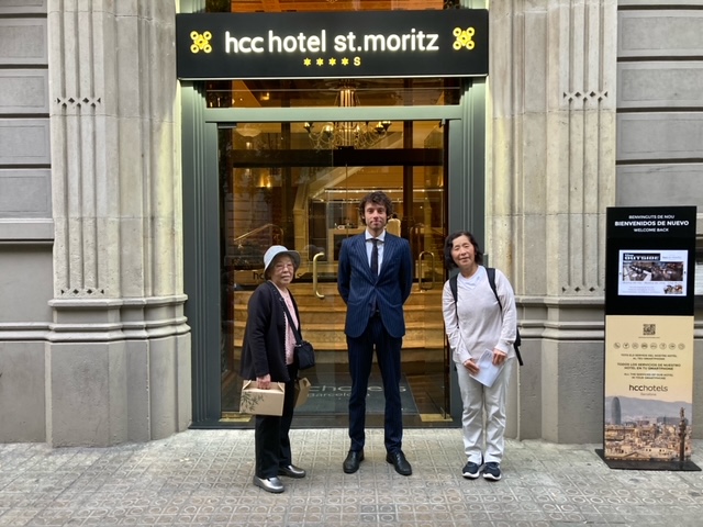 行き帰りとお世話になったタクシーのドライバーさん