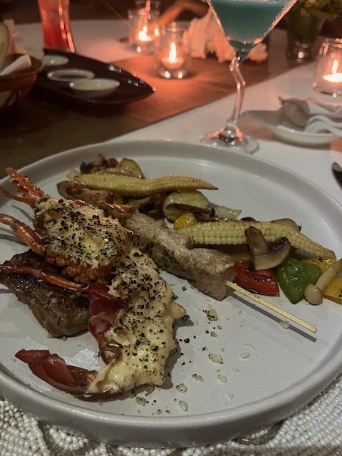 コースのお料理はどれも美味しかったです