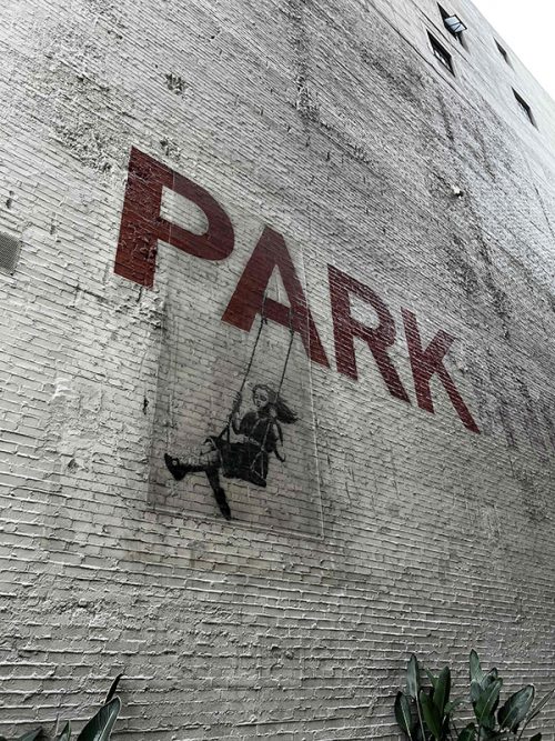 バンクシーの絵