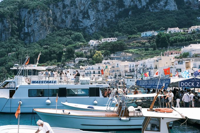 カプリ島の風景