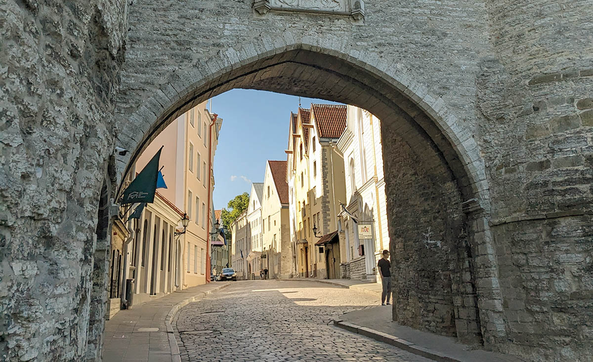 エストニアの首都タリンの街並み