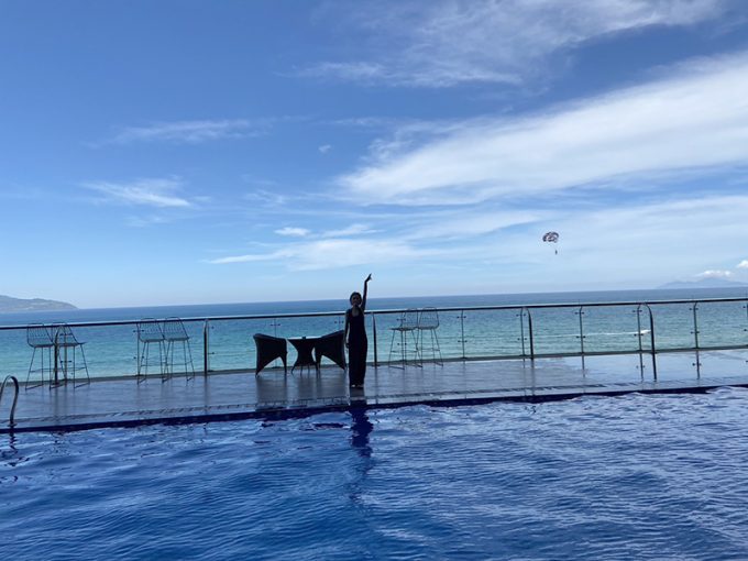 セリーヌ ダナン ホテルのプール