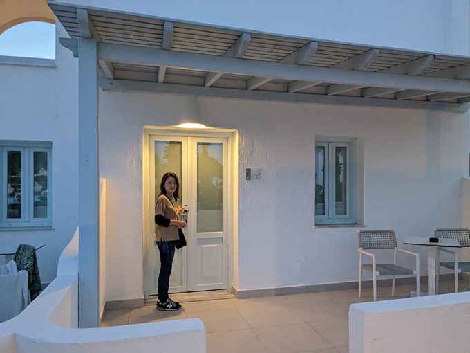 お部屋への入口