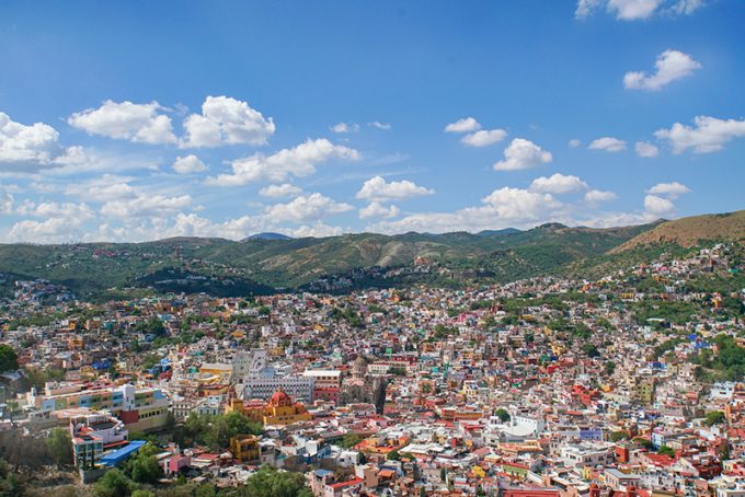 グアナファトを出発！昼の美しい街並み