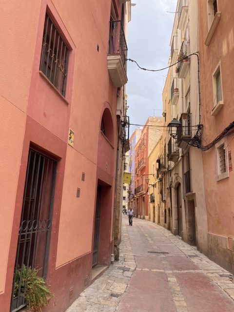 タラゴナ旧市街の街並み