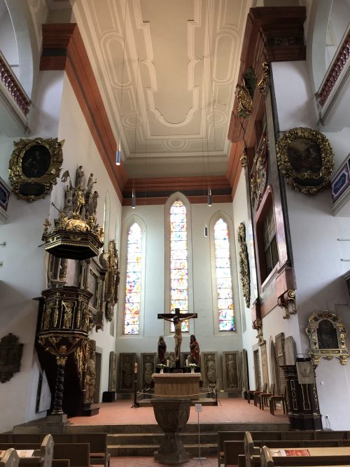 バッハが洗礼を受けた「ゲオルク教会」