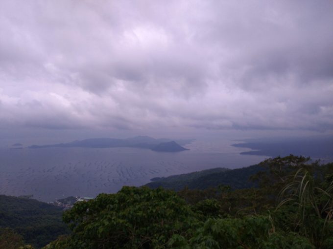 山の上からの景色