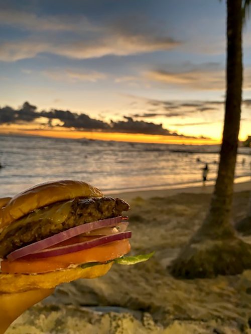 美味しかったチーズバーガー