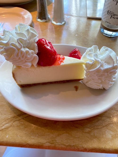 ストロベリーチーズケーキ