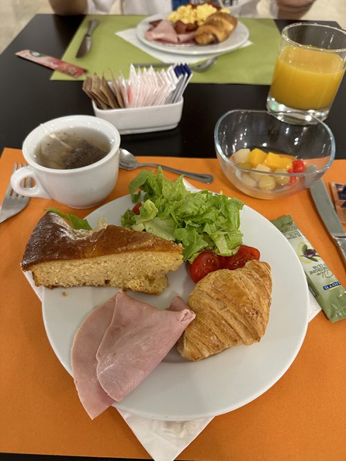 ホテル ナポレオンの朝食