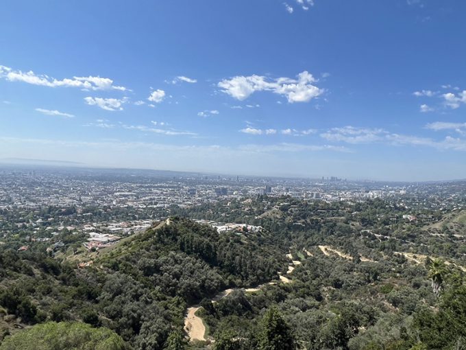 グリフィス天文台からの街並み
