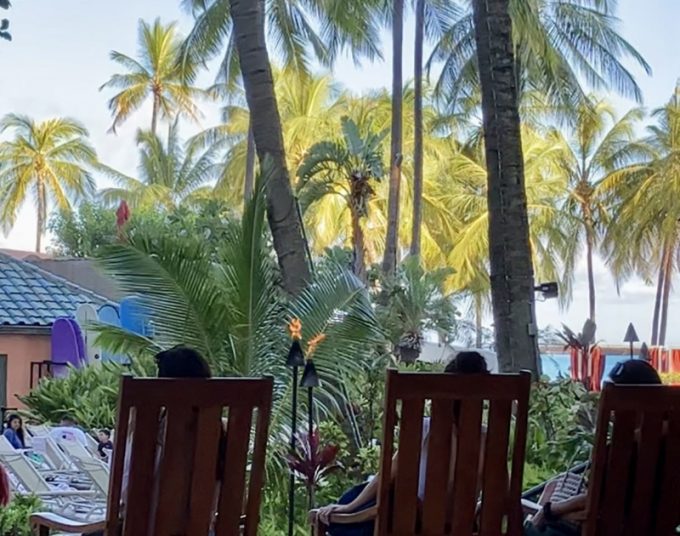 最後にハワイののんびりとした空気を満喫