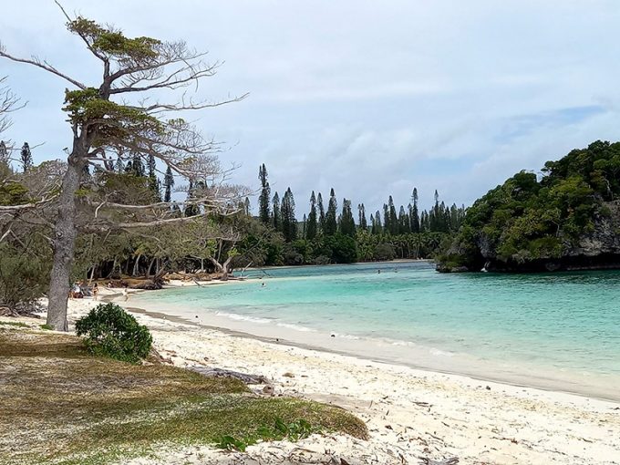 イルデパン島の美しいビーチ