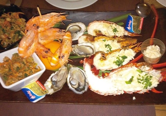 ル ミレッティ ガスコン（Le Miretti Gascon）の海鮮盛り合わせ