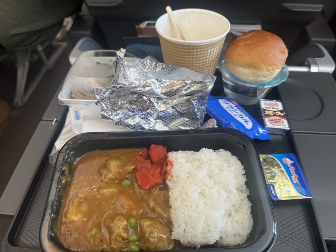 シンガポール航空の機内食