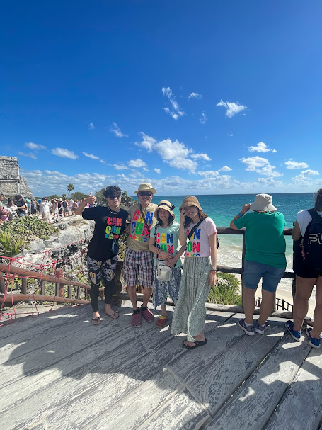 2日目レンタカーでトゥルム遺跡へ