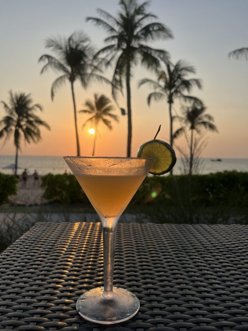 美しいフーコックの夕陽