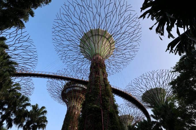 ガーデンバイザベイエリア下から