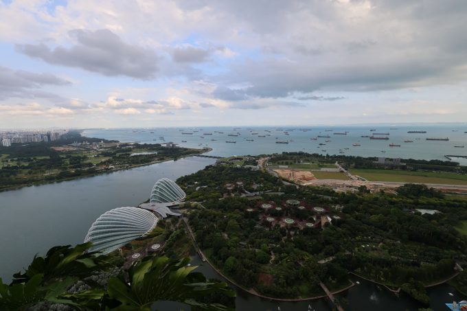 お部屋「ガーデンビュー」からの景色