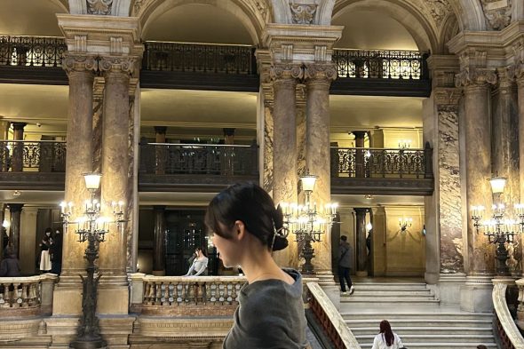 オペラガルニエにて