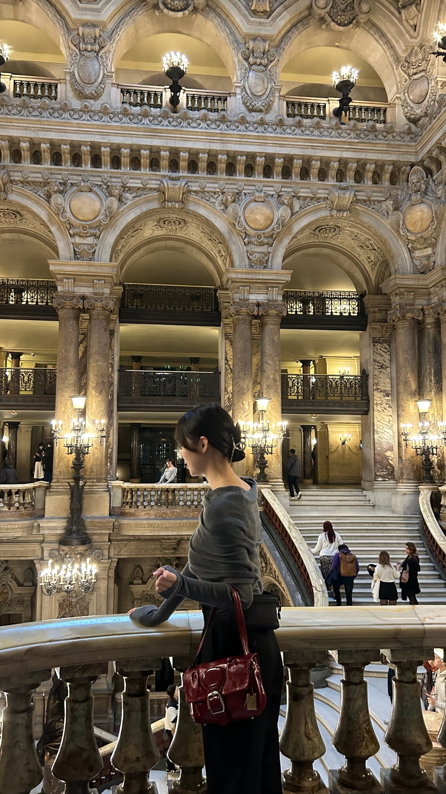 オペラガルニエにて