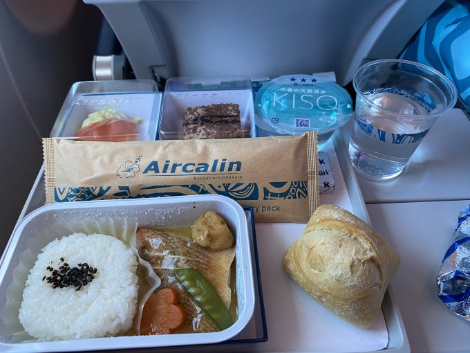 エアカランの機内食