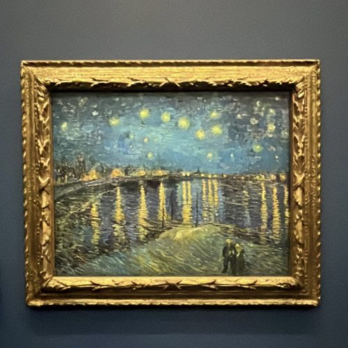 ゴッホ「ローヌ川の星月夜」／オルセー美術館