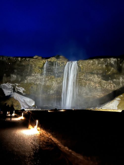 セリャラントスフォスの滝