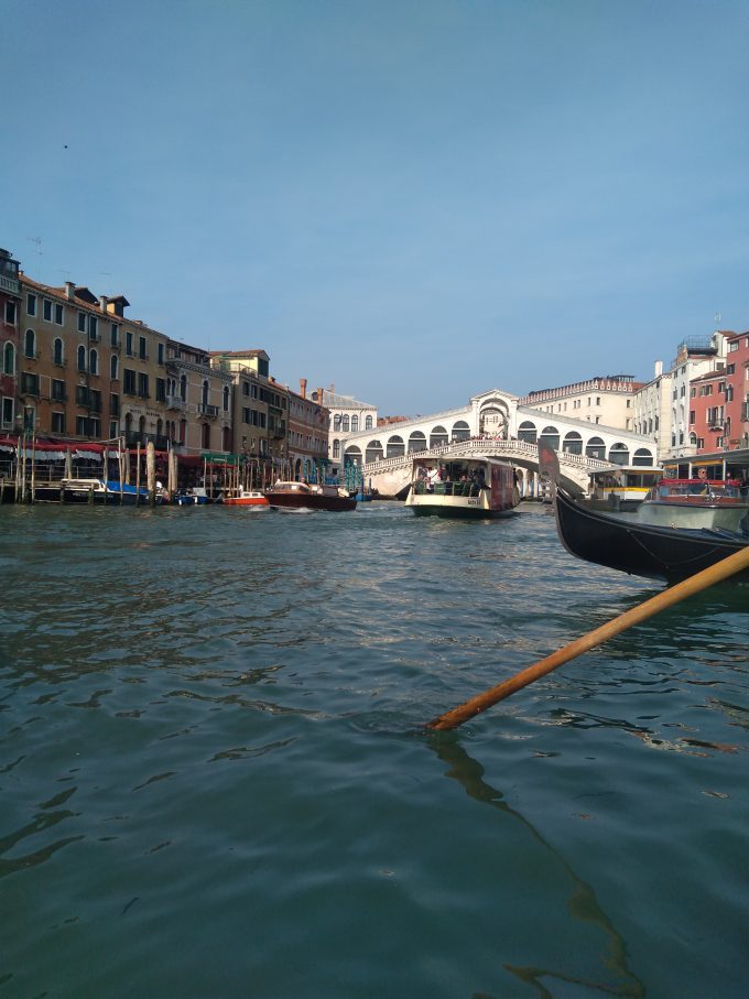 大運河から見たリアルト橋