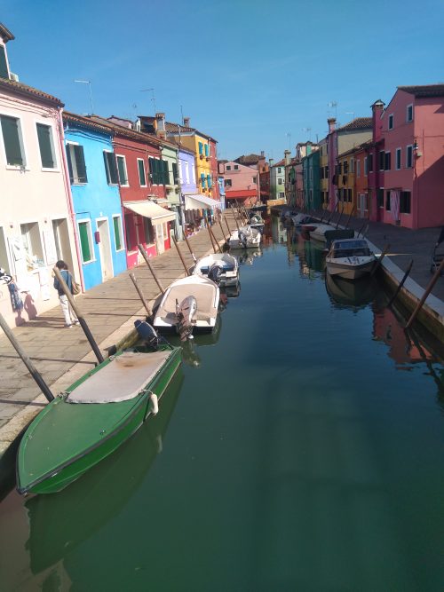 ブラーノ島の景観　　　