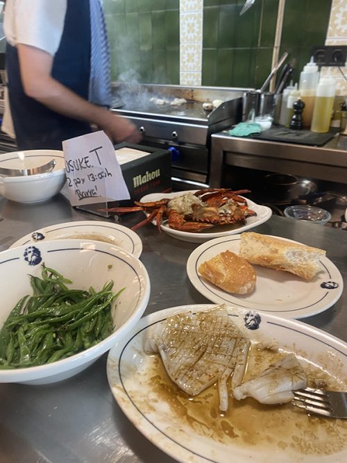 海鮮が美味しい！