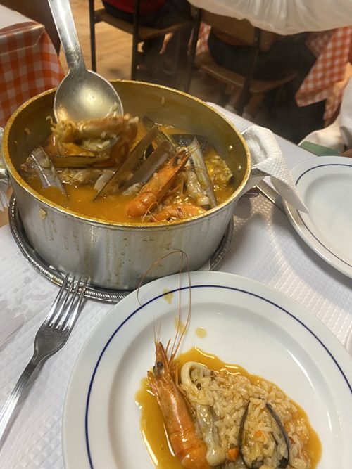 美味しかった海鮮リゾット