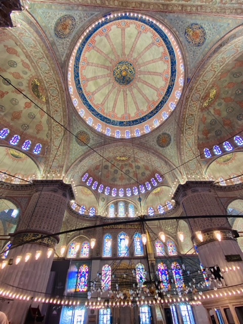 ブルーモスク天井