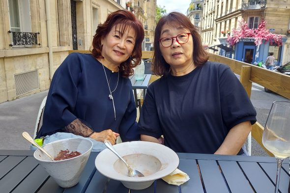 グランプラスでの昼食