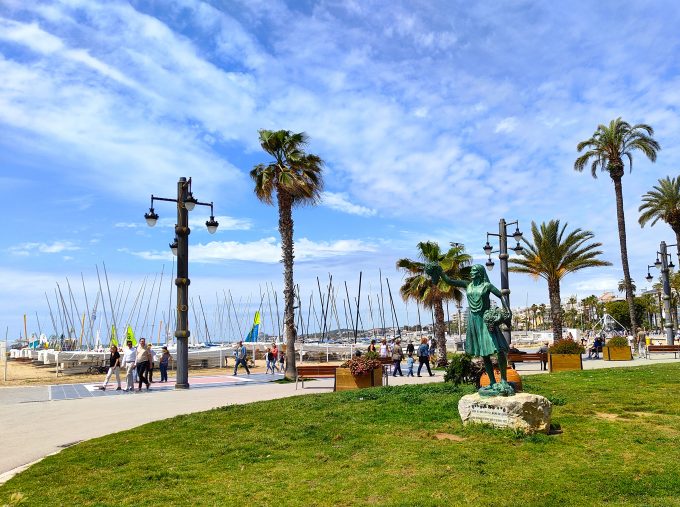 シッチェスにて