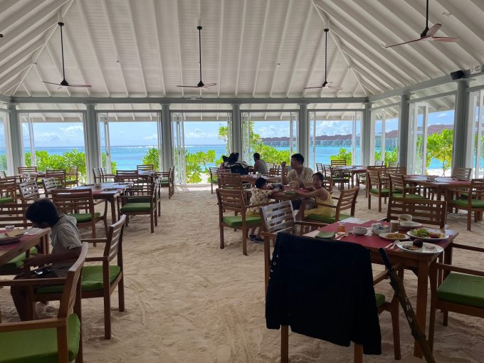 マラファイの座席の様子です。