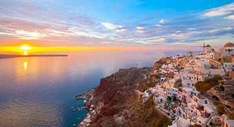 世界一美しいサンセット イア