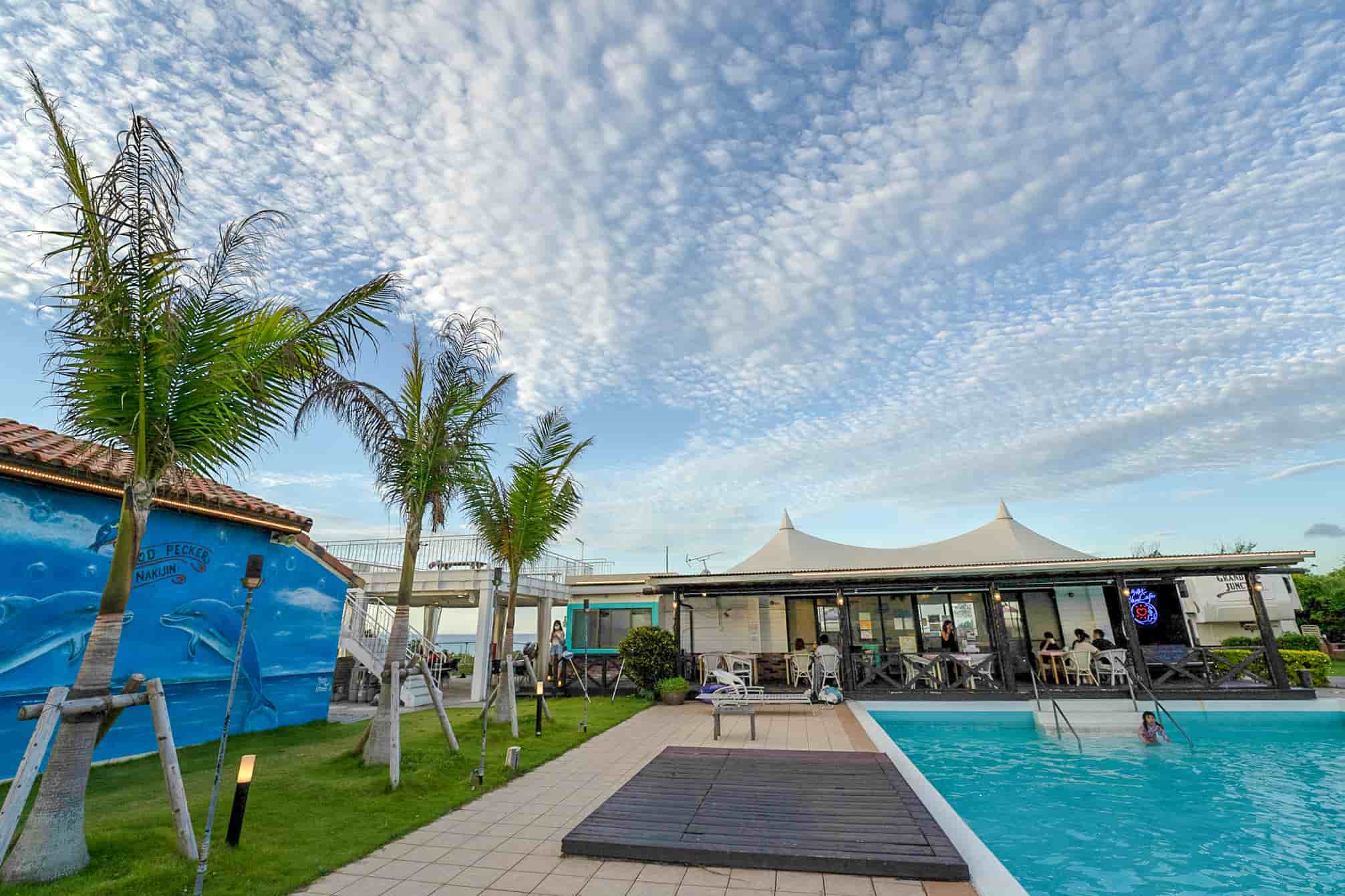 ウッドペッカー今帰仁の施設プール