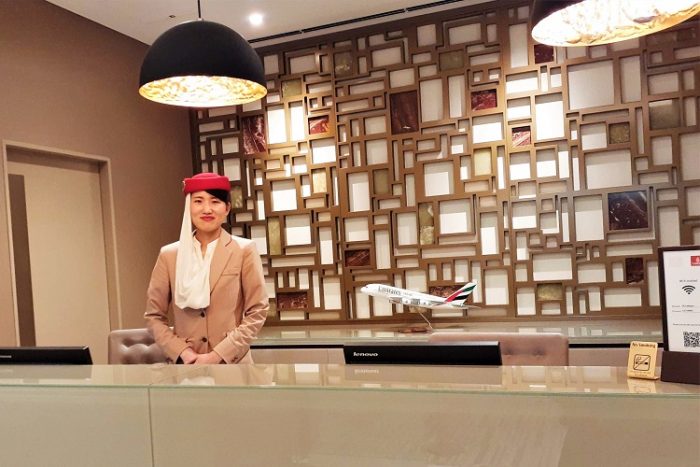 エミレーツラウンジ成田