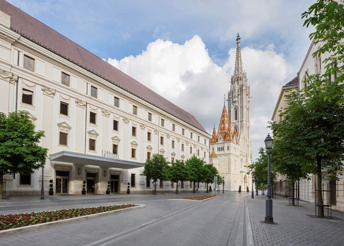 まるでお城のようなヒルトンブダペスト