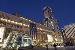 札幌駅の夜景
