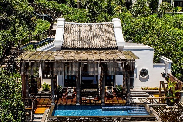 全室がオーシャンビューのヴィラ