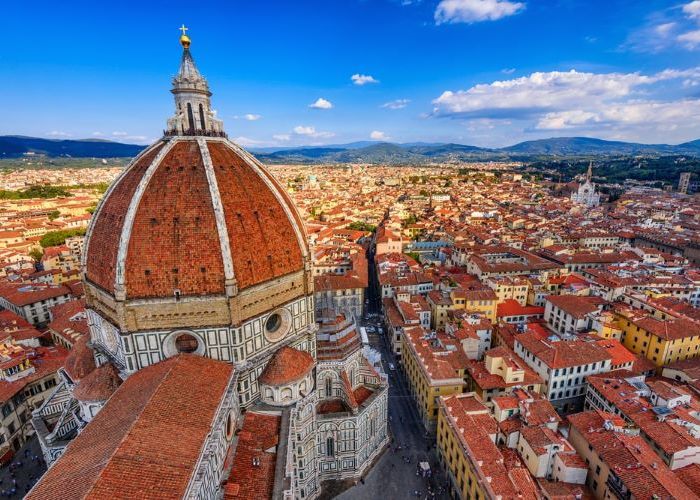 町全体が芸術と歴史に満たされているフィレンツェ