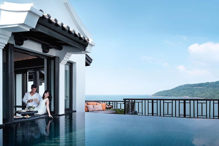 ペントハウスに備わっているプライベートプール