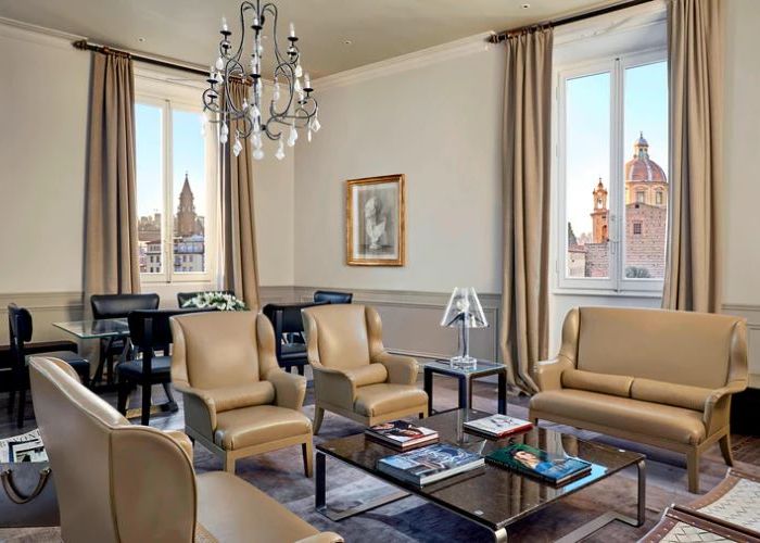 高級ブランド『ボッテガヴェネタ』のスイートルーム