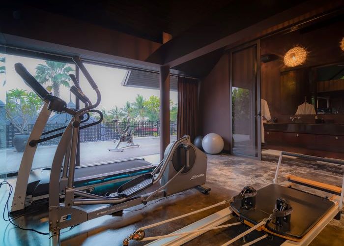 フィットネスセンターも完備