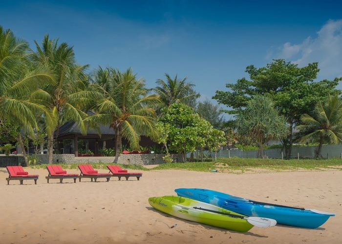 ナタイビーチに隣接